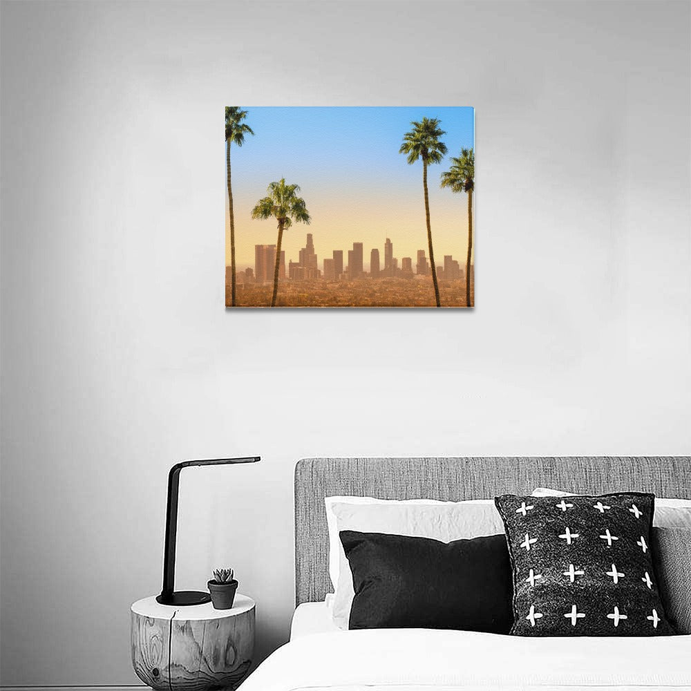 LA Scene Canvas Art Print 20"x16"