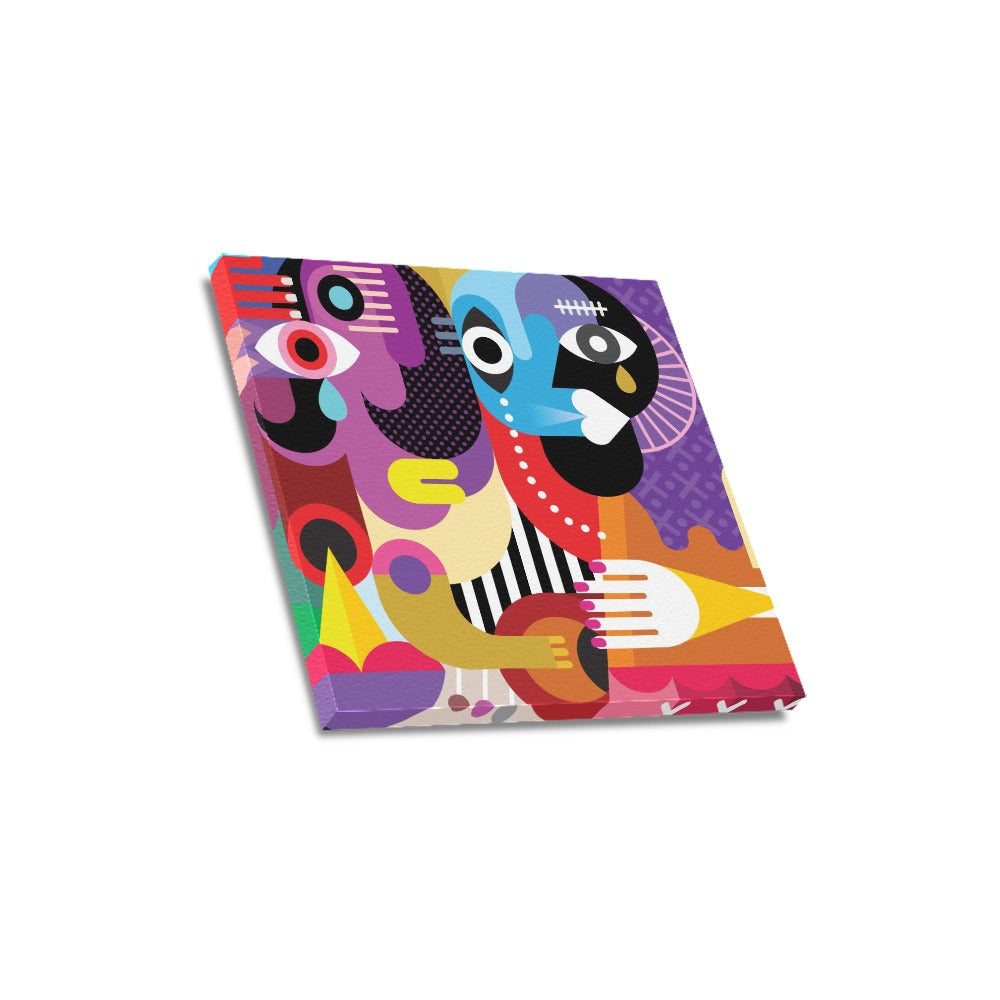 Pablo Surreal Canvas Art Print 16"x16"