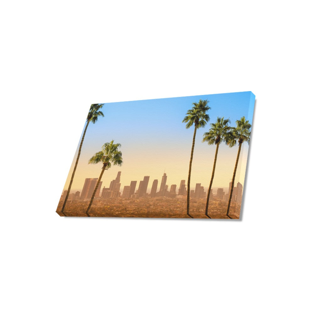 LA Scene Canvas Art Print 18"x12"