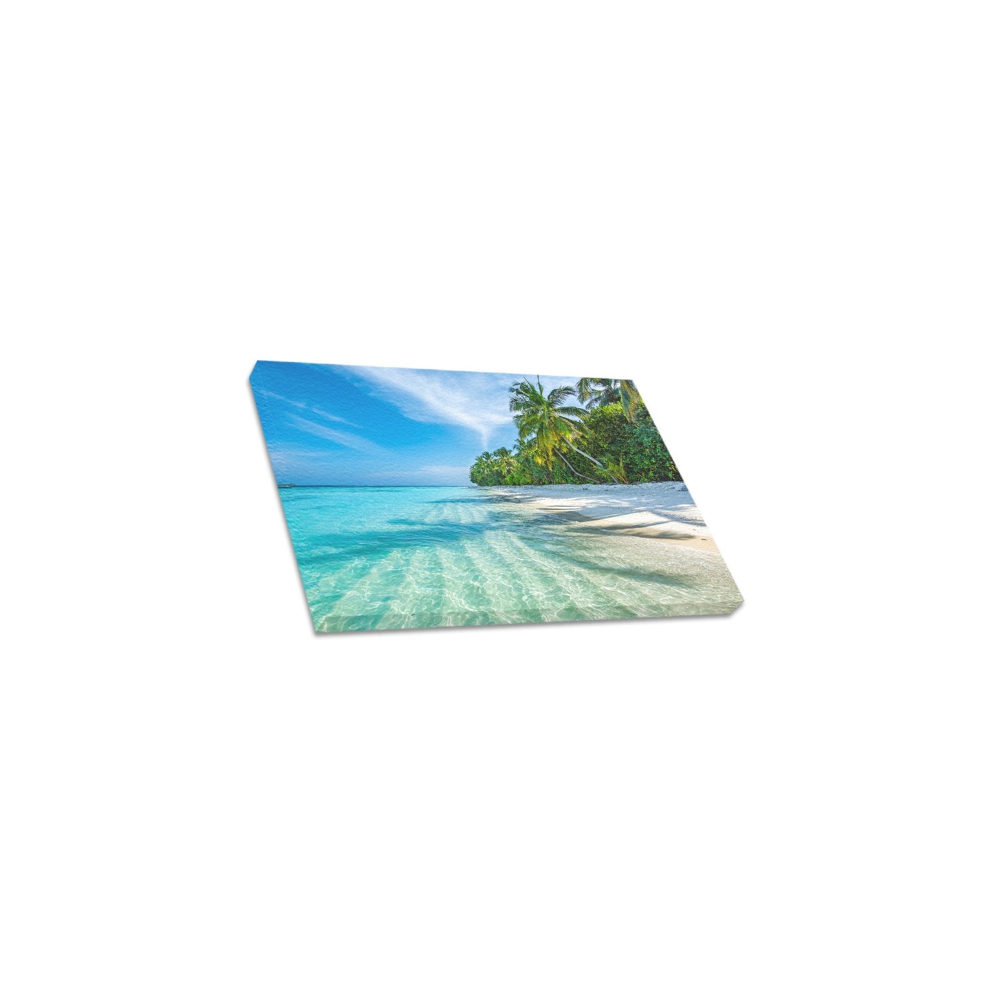 Paradise Canvas Art Print 12"x8"