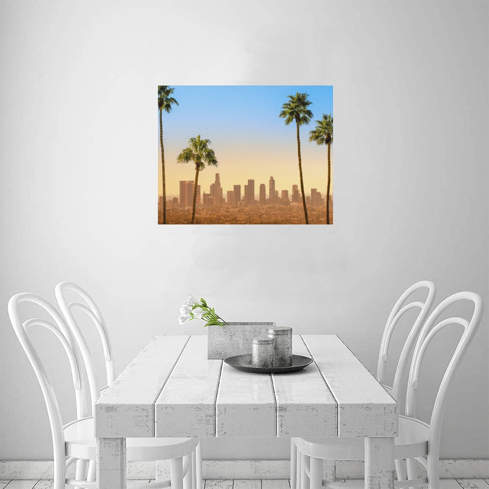 LA Scene Canvas Art Print 20"x16"