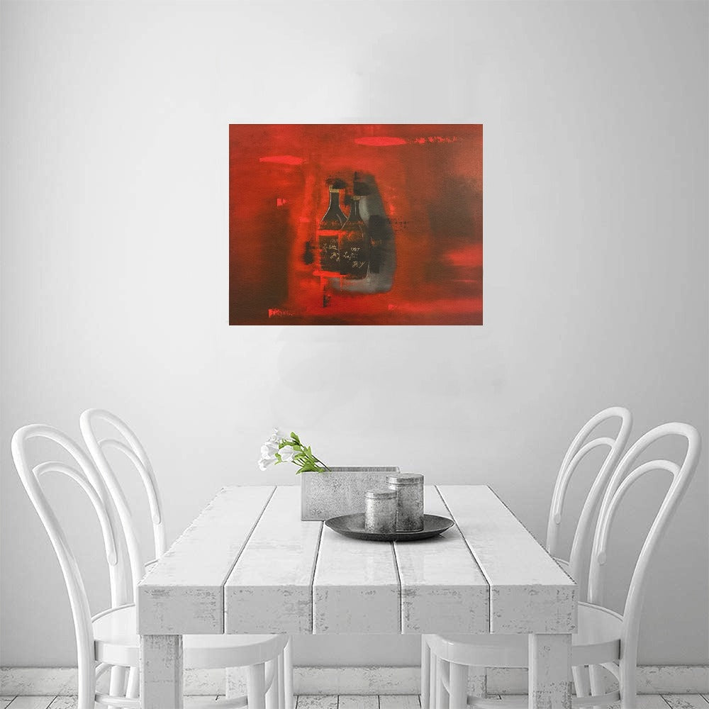 The Jefferson Bottles Canvas Print 20"x16"