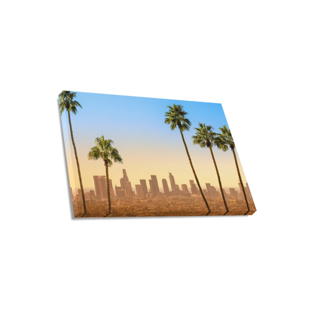 LA Scene Canvas Art Print 18"x12"