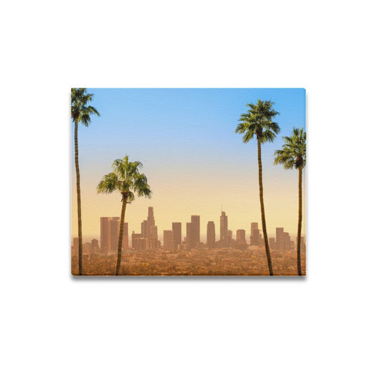 LA Scene Canvas Art Print 20"x16"