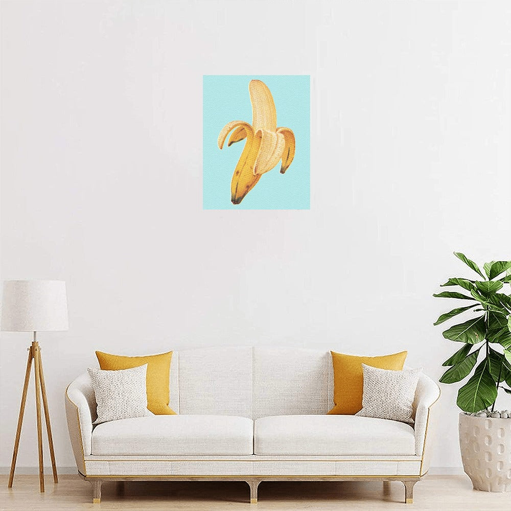 Banana Pop Canvas Art Print 8"x10"