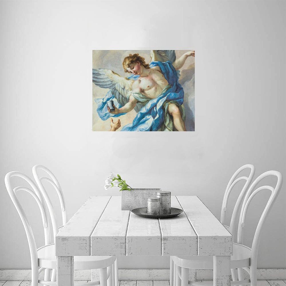 Angel Fresco Canvas Art Print 20"x16"