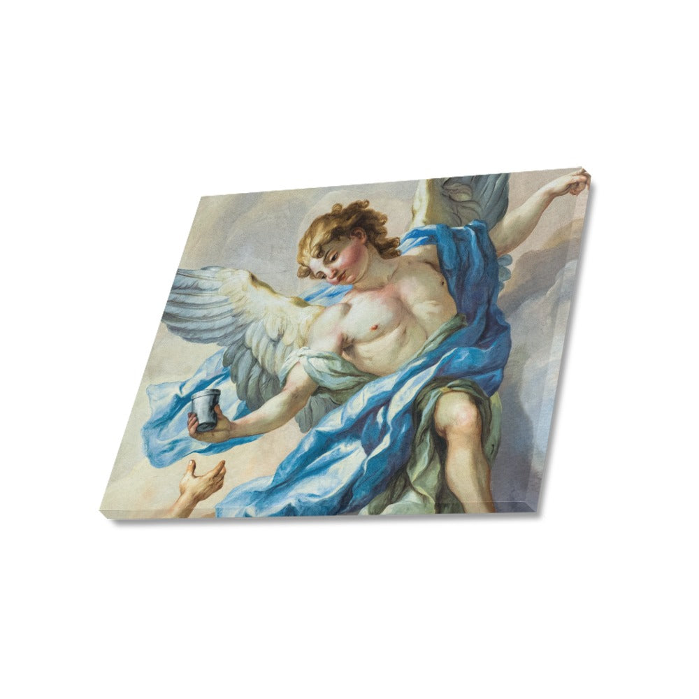 Angel Fresco Canvas Art Print 20"x16"