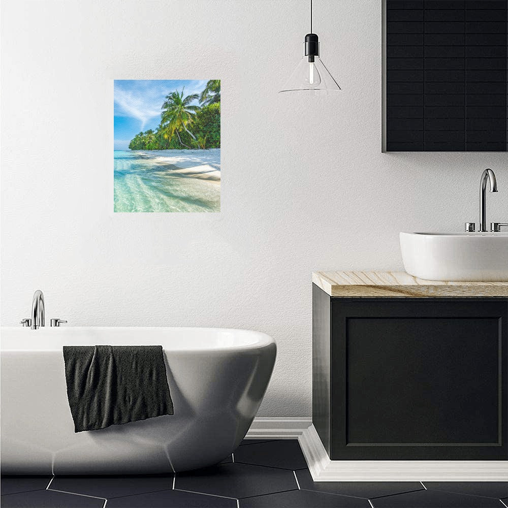 Paradise Canvas Art Print 8"x10"