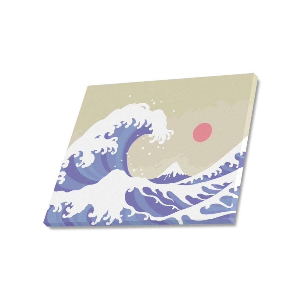 Kanagawa Wave Canvas Art Print 20"x16"