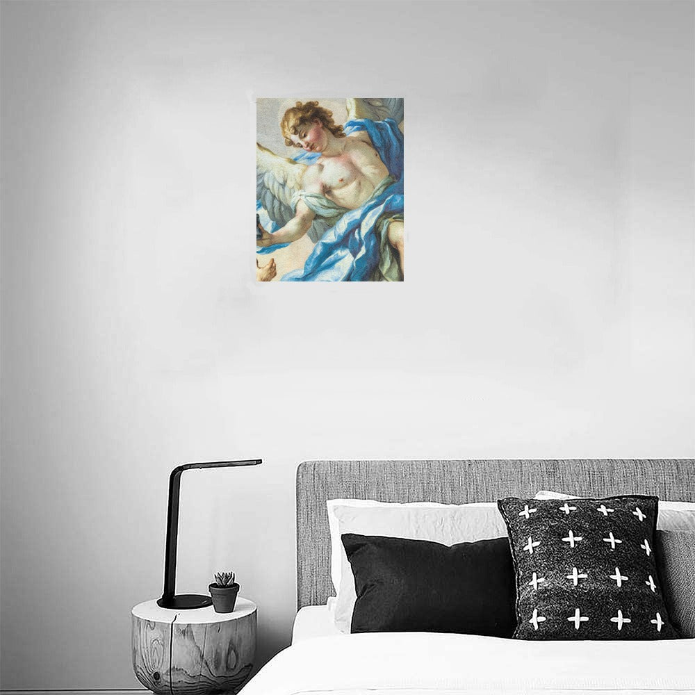 Angel Fresco Canvas Art Print 8"x10"