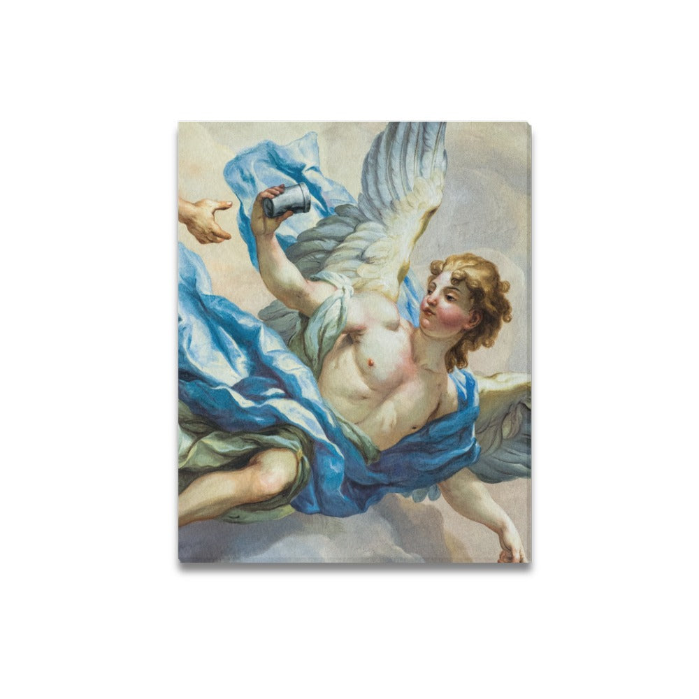 Angel Fresco Canvas Art Print 20"x16"