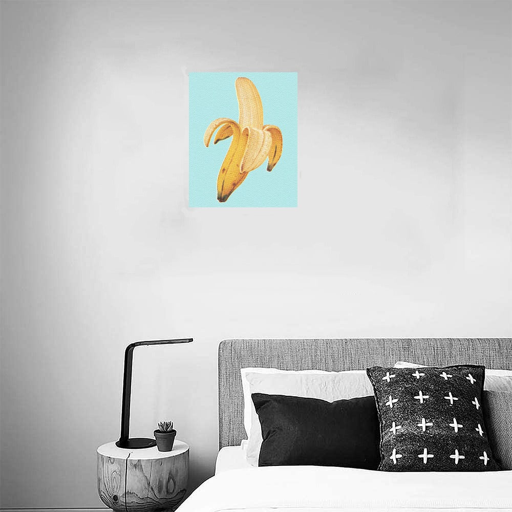 Banana Pop Canvas Art Print 8"x10"