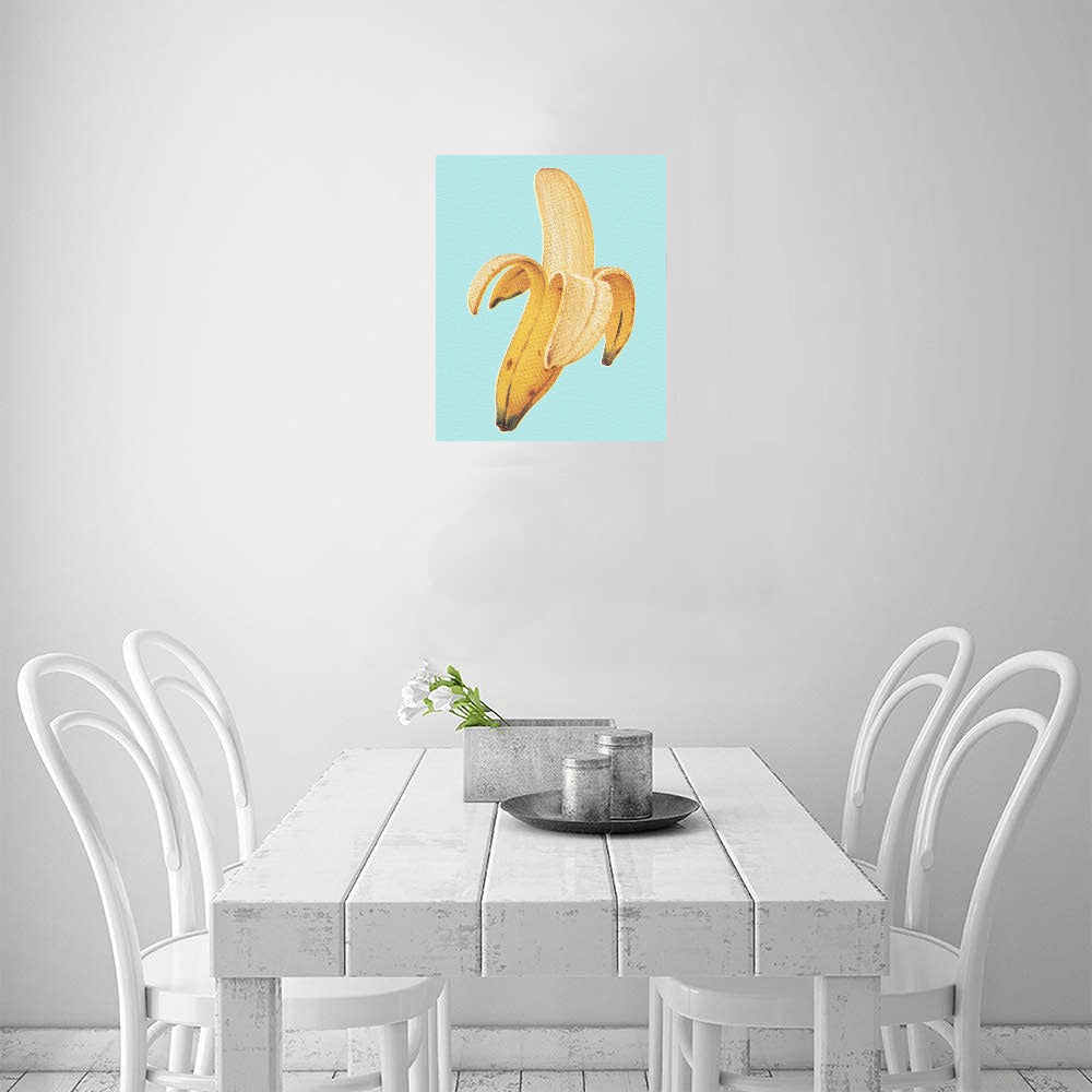 Banana Pop Canvas Art Print 8"x10"