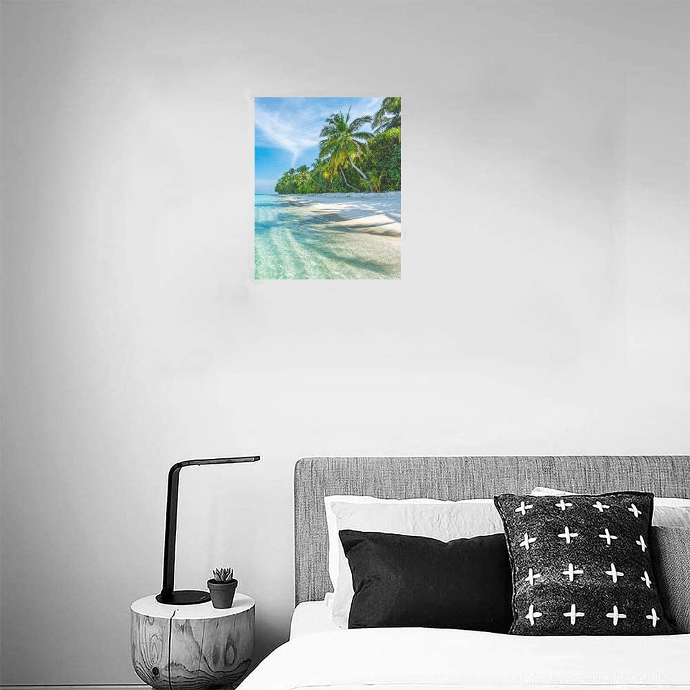 Paradise Canvas Art Print 8"x10"