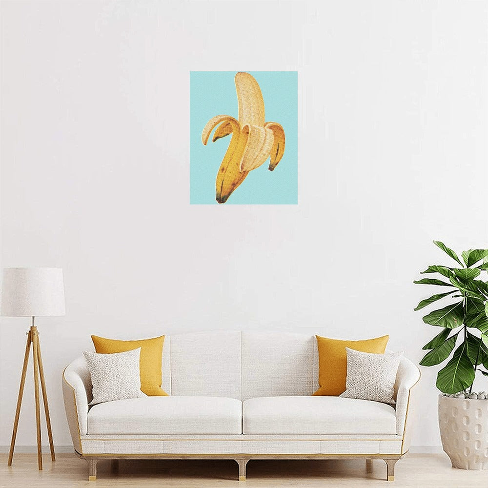 Banana Pop Canvas Art Print 16"x20"