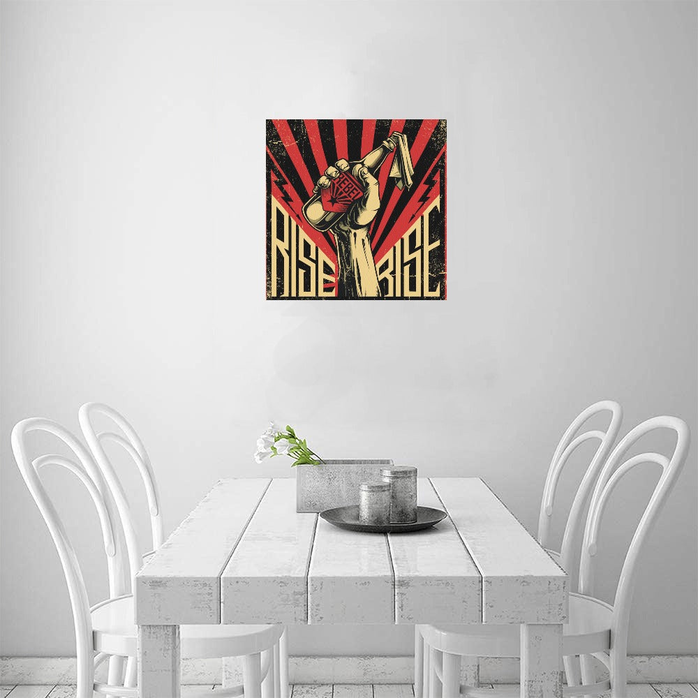 Rebel Canvas Art Print 16"x16"