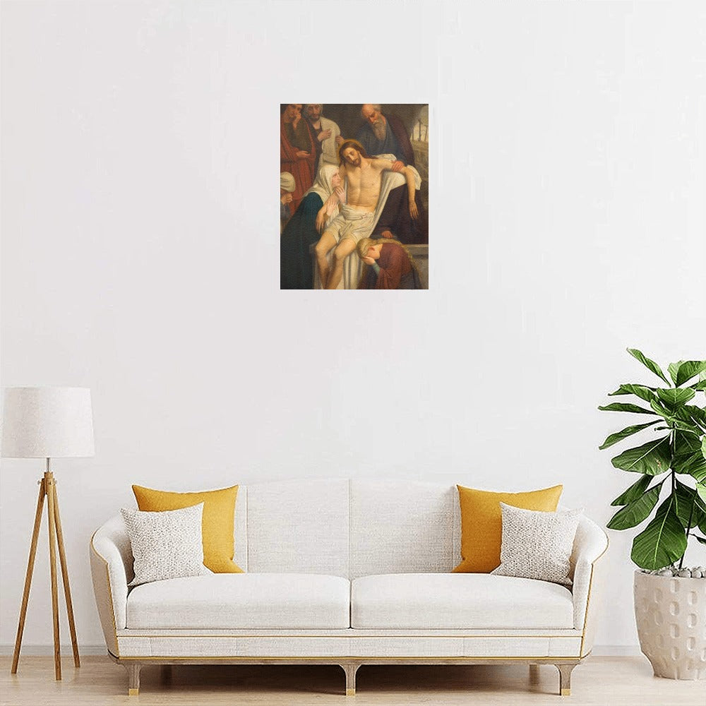 Holy Canvas Art Print 8"x10"