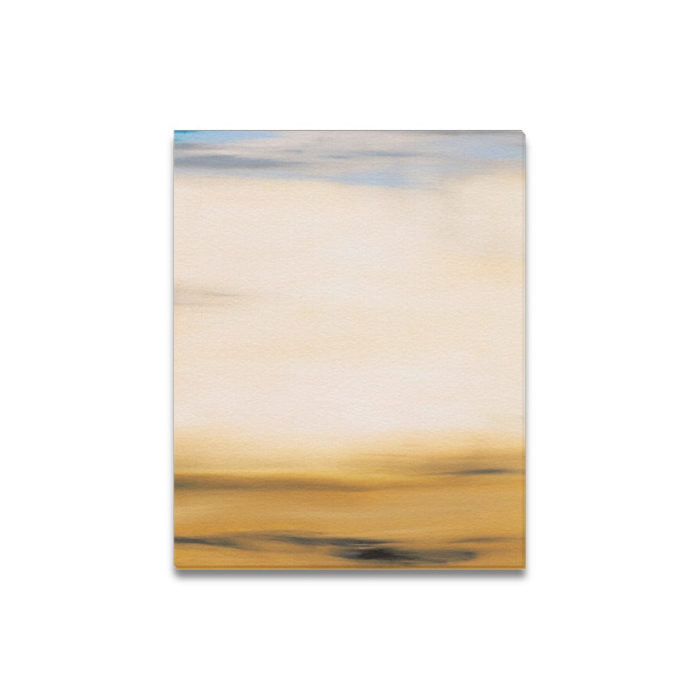 Abstract Gold Canvas Art Print 16"x20"