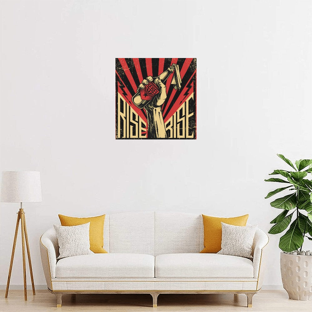 Rebel Canvas Art Print 16"x16"