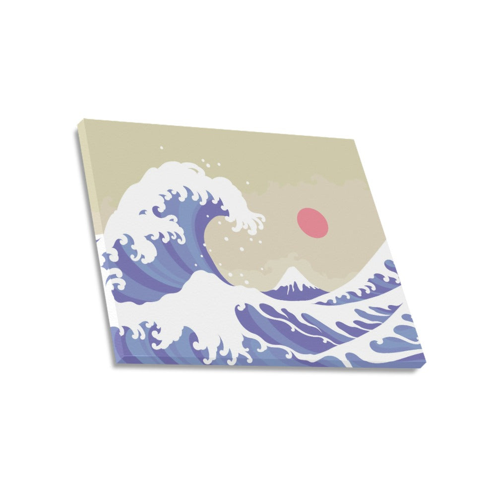 Kanagawa Wave Canvas Art Print 20"x16"