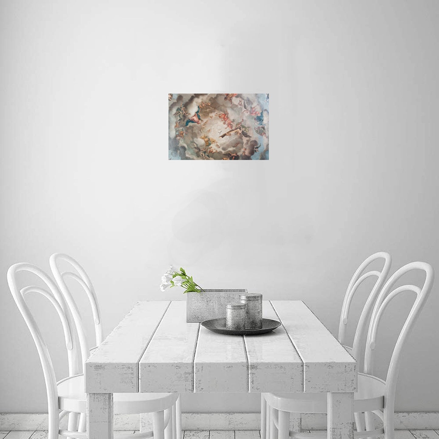 Ascending to Heaven Canvas Art Print 12"x8"