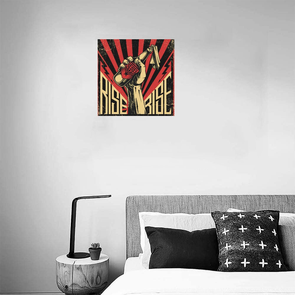 Rebel Canvas Art Print 16"x16"