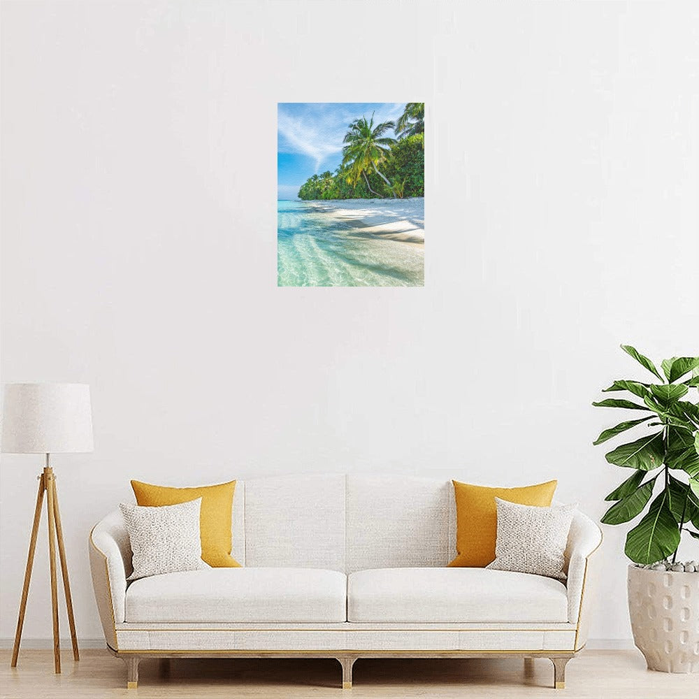 Paradise Canvas Art Print 8"x10"
