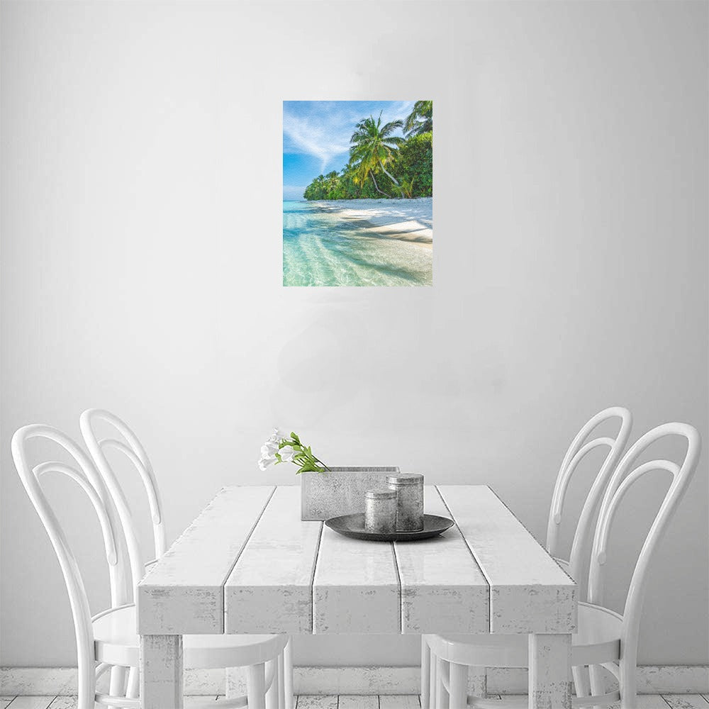 Paradise Canvas Art Print 8"x10"