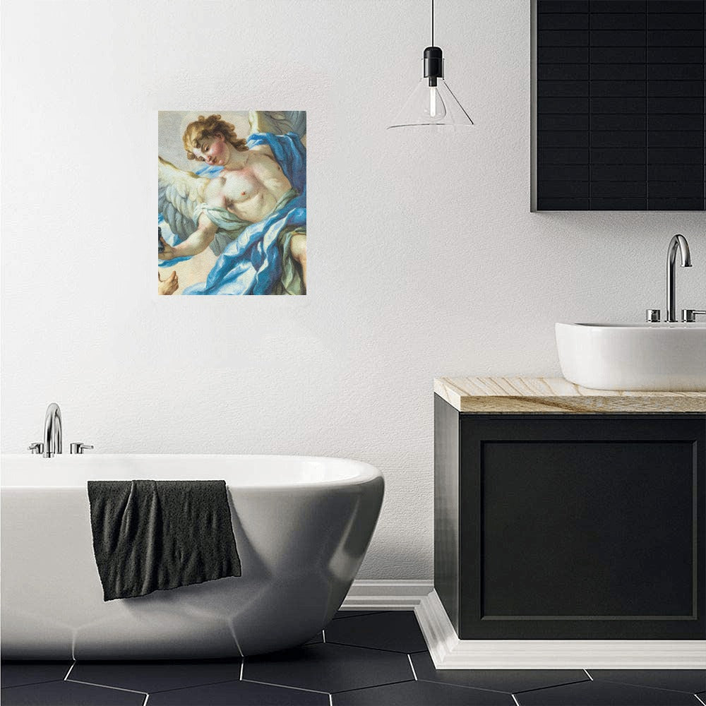 Angel Fresco Canvas Art Print 8"x10"