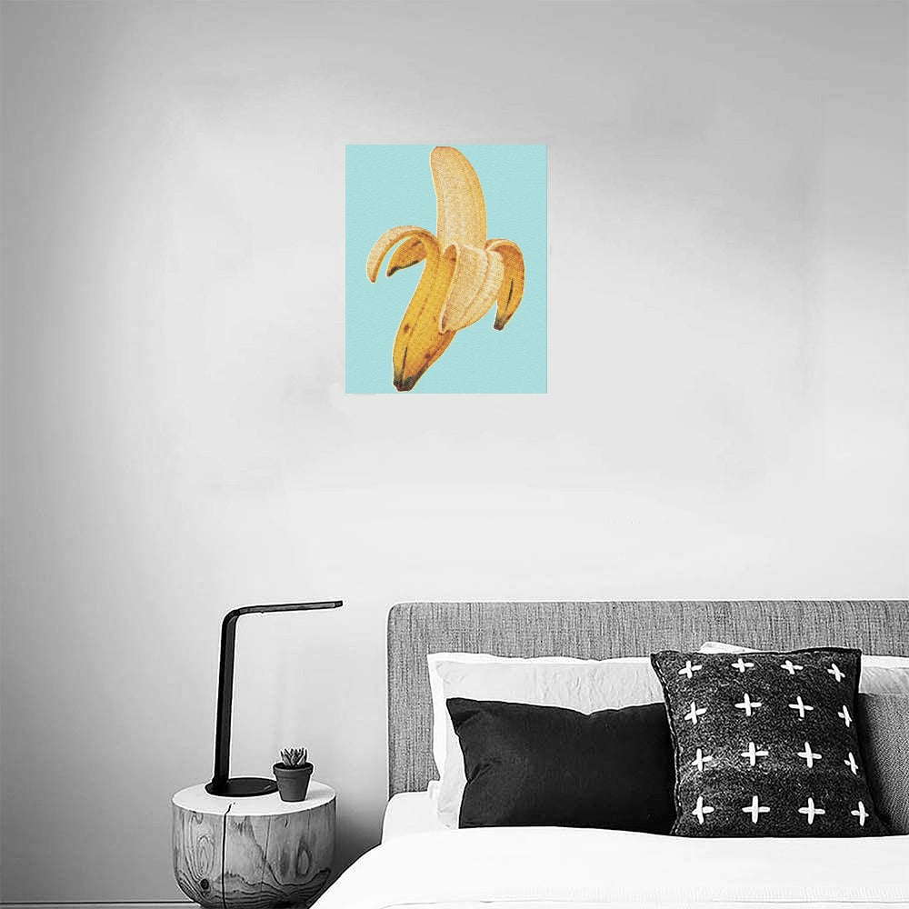 Banana Pop Canvas Art Print 16"x20"