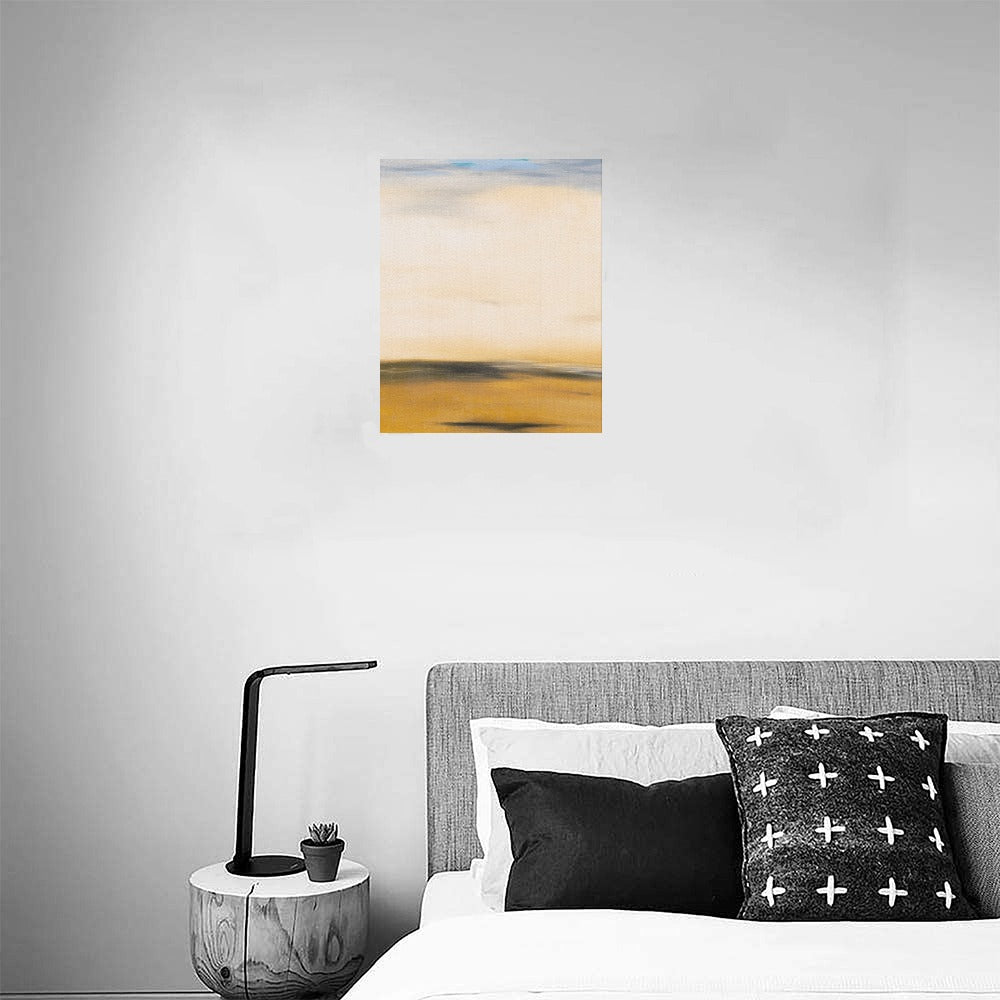 Abstract Gold Canvas Art Print 16"x20"