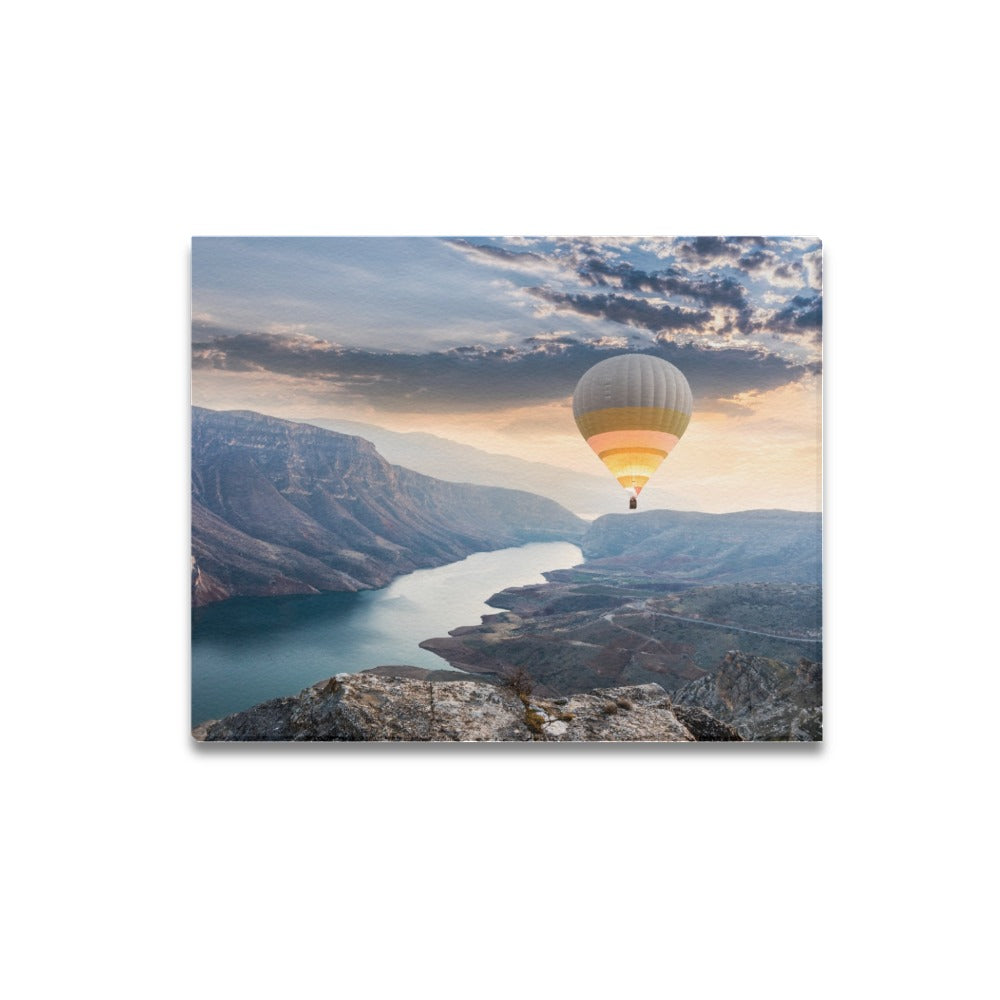 Balloon Ride Canvas Art Print 20"x16"