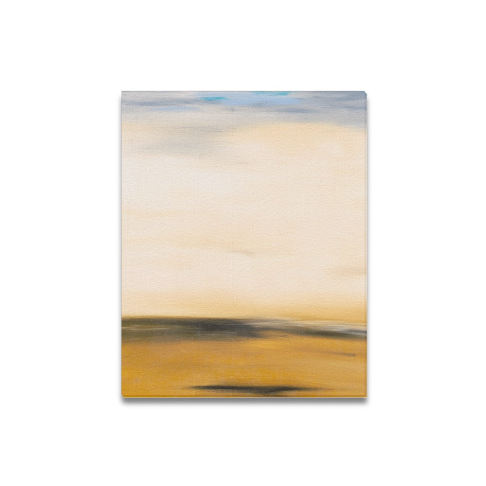 Abstract Gold Canvas Art Print 16"x20"